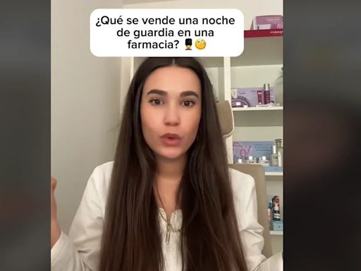 Una farmacéutica revela lo que se vende una noche en una farmacia de guardia: “Alguien venía de urgencias con una infección de orina”