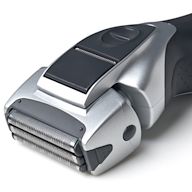 Foil shavers have a thin, perforated metal foil that covers the blades. The foil captures the hair and guides it towards the blades for a close shave. They work best for people with fine to medium hair and are generally quieter than rotary shavers.