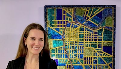Meet the Ann Arbor artist behind special bicentennial mosaic on Art Fair poster