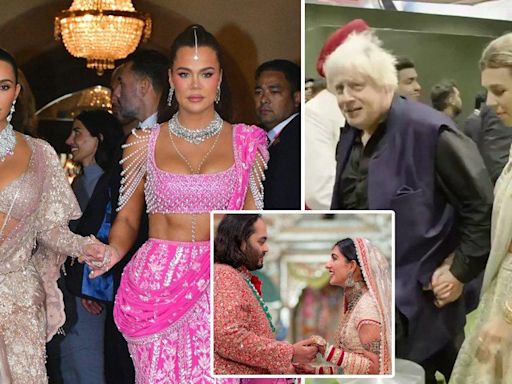 Boris Johnson and the Beckhams join billionaire family wedding guest list