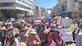 Huancayo: Cientos de pobladores realizan marcha en contra de la privatización del agua