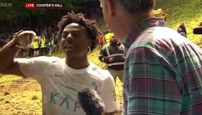 YouTuber Speed 'hospitalised' in Gloucestershire Cheese Rolling race