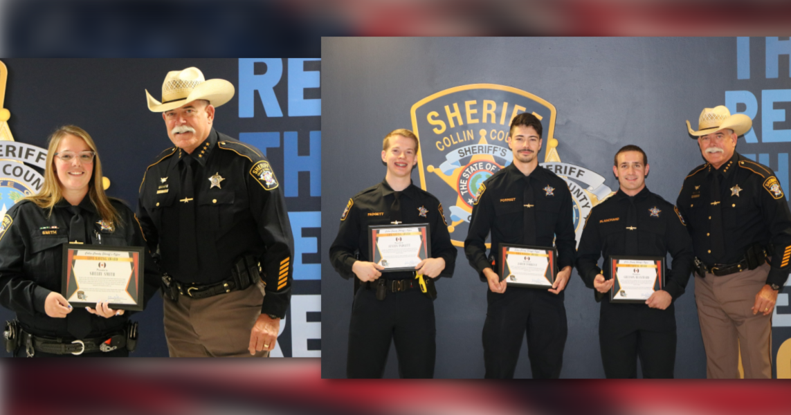 Collin County officers honored for lifesaving actions
