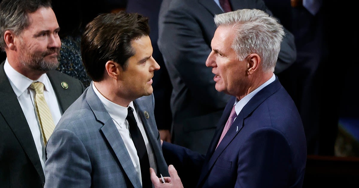 Matt Gaetz becomes latest Kevin McCarthy defector to draw a primary challenger: From the Politics Desk