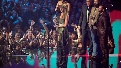 Taylor Swift wins big at MTV Video Music Awards, ties Beyoncé’s record and thanks Travis Kelce