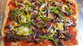 Tex-Mex meets Italian in steak fajita pizza