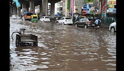Just 28 mm rain pours in trouble across Chandigarh