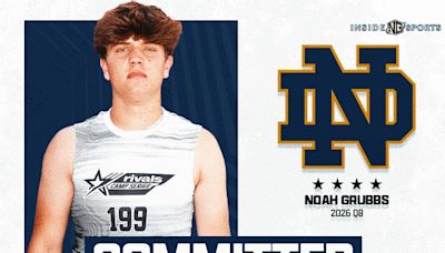 2026 Rivals100 QB Noah Grubbs commits to Notre Dame football