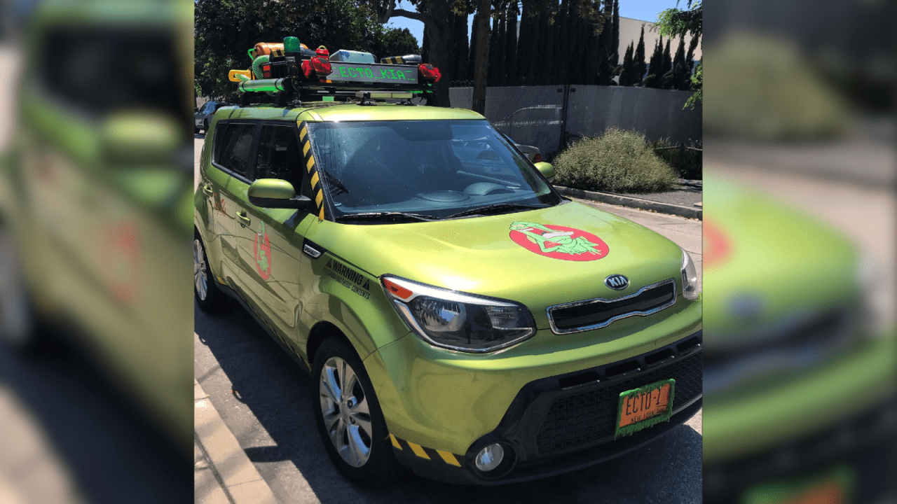 Woman has custom ‘Ghostbusters’ Kia Soul stolen from Los Angeles apartment building