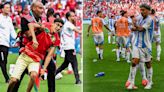 Argentina 1-2 Morocco: Chaotic Olympics opening game marred by crowd trouble causing suspension for nearly two hours