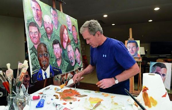 Portraits of Courage: George W. Bush’s paintings of veterans are heading to Disney World