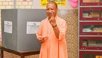 WATCH: Yogi Adityanath, Raghav Chadha, Harbhajan Singh, Mithun Chakraborty among early voters