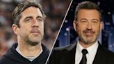 Jimmy Kimmel threatens to sue Aaron Rodgers over Epstein remark — but their rift goes back years