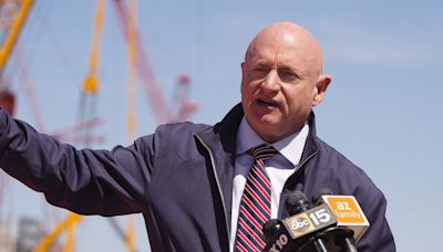 Did Sen. Mark Kelly hint that he's out of the veepstakes? Don't rush to conclusions