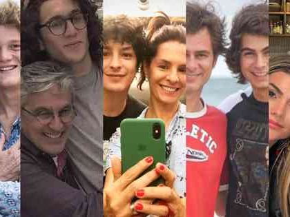 15 filhos de famosos que chegam a assustar pela semelhança com os pais