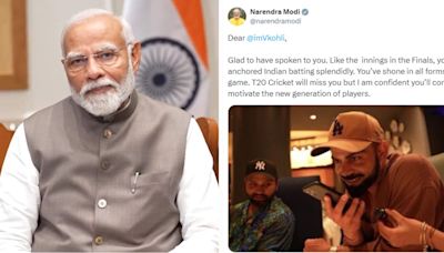 'We are deeply touched': Virat Kohli lifts lid on his conversation with PM Modi after winning T20 WC
