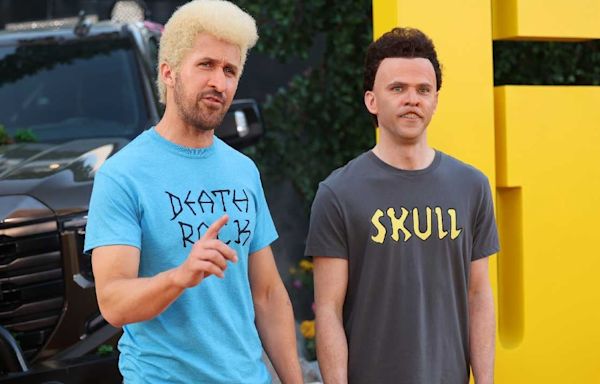 Ryan Gosling and 'SNL' Star Mikey Day Dress Up as Beavis and Butt-Head at 'The Fall Guy' Premiere: Pics