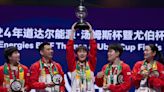 China wins Uber Cup for 16th time, beats Indonesia 3-0 in final