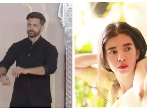 Hrithik Roshan attends Anant Ambani-Radhika Merchant's wedding sans his girlfriend Saba Azad; Here's why | Hindi Movie News - Times of India