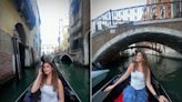 Rasha Thadani On A Venetian Gondola Will Make You Crave A Holiday To The City Of Lakes