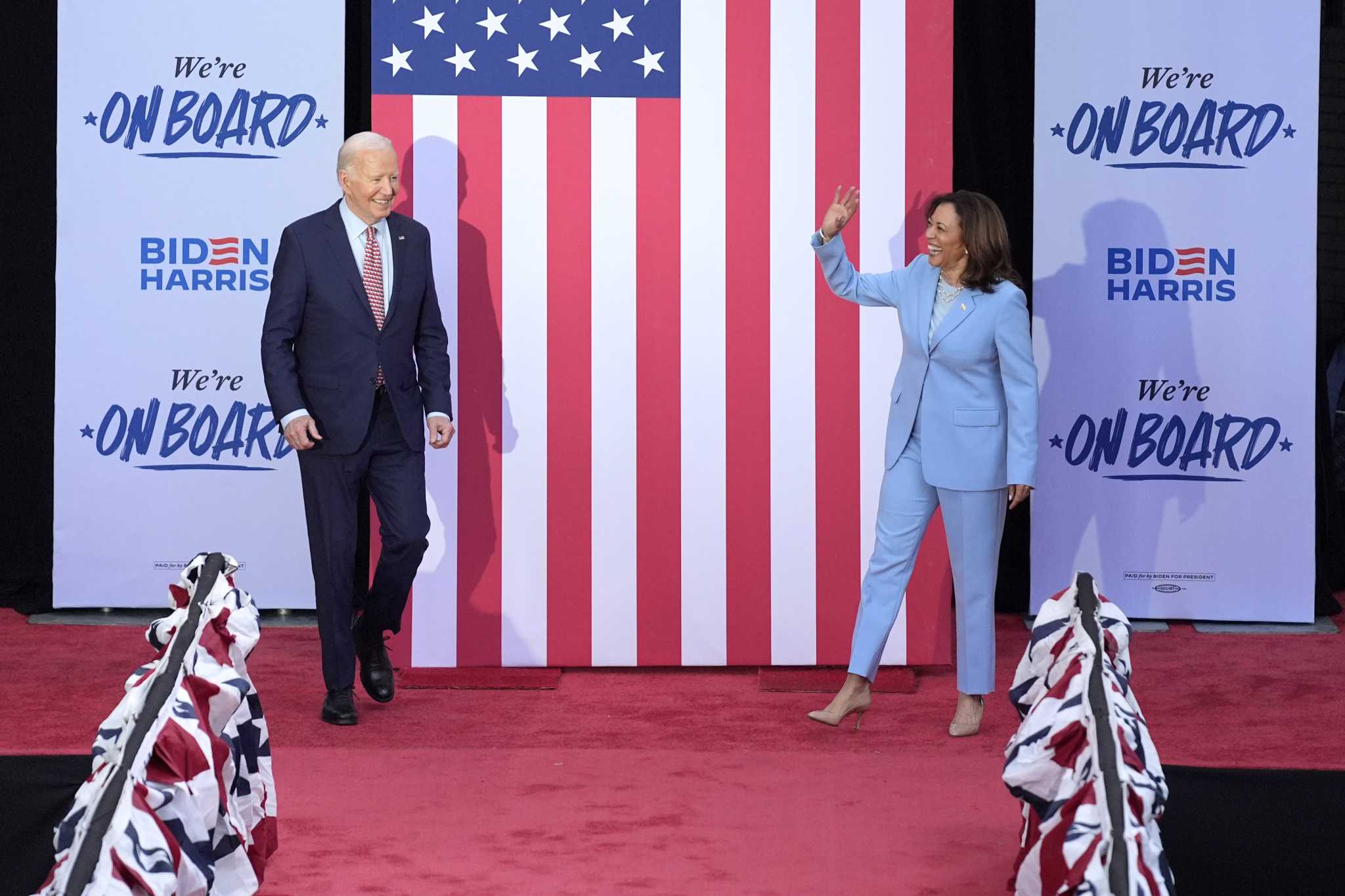"Are you with me?" Biden and Harris launch Black voter outreach and warn of a second Trump term