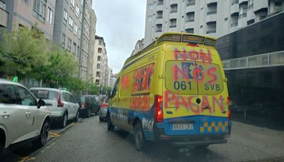 Sanidade asegura el servicio de ambulancias de Vigo, Moaña y Cangas