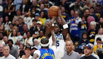 Watch: Refs miss hack on Anthony Edwards during Game 1 against Nuggets