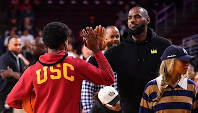LeBron says Bronny 'doesn't care' about critics