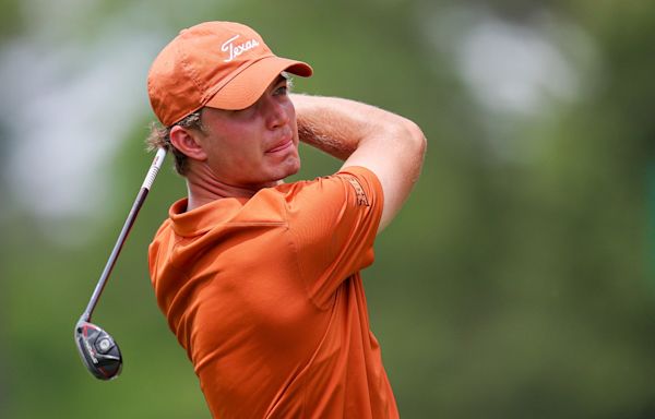 Texas golf takes 10-stroke lead into Wednesday's final round of NCAA Austin Regional