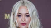 Rita Ora Sizzles In Leather Pants And A White Crop Top In London
