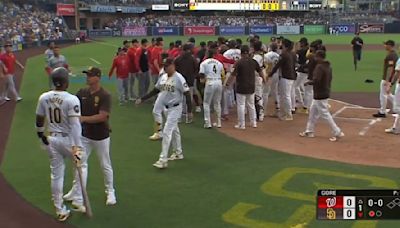 Padres’ Manny Machado Hits Revenge Homer After Benches-Clearing Dustup vs. Nationals