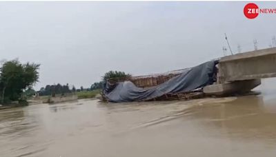 Video: Bridge Collapses In Bihars Madhubani, Tejashwi Says 5th In 9 Days...