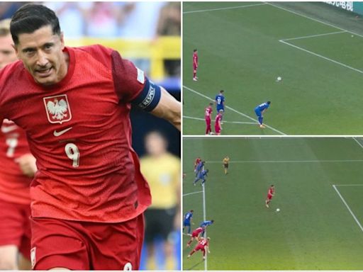 Why Robert Lewandowski was allowed to re-take his penalty during France vs Poland