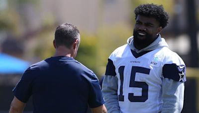 Ezekiel Elliott offers holdout advice to CeeDee Lamb