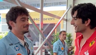 Watch: Ibrahim Ali Khan Gets Surprised By F1 Star Charles Leclerc Speaking Hindi