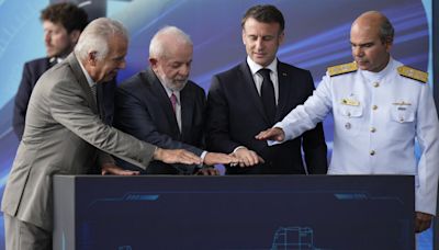 Macron afirma que Francia ayudará a Brasil a desarrollar submarinos de propulsión nuclear