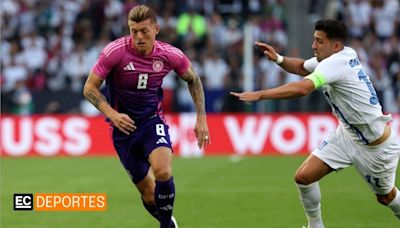 Con regreso de Toni Kroos, Alemania remonta antes de Eurocopa