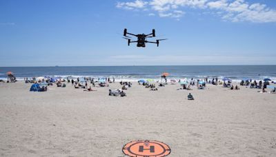 New York : Les drones de la police attaqués par des oiseaux sur la plage