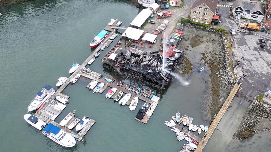 Schooner Landing Restaurant and Marina in Damariscotta 'destroyed by fire'