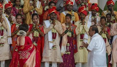 Inde : L’homme le plus riche d’Asie organise le mariage de 52 couples défavorisés