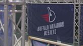 Buffalo Marathon 5K runners dash through downtown streets