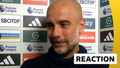 Fulham 0-4 Manchester City: Pep Guardiola reacts to victory