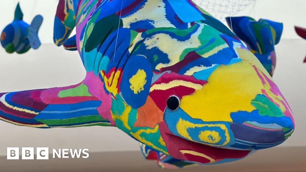 Doncaster Frenchgate Centre art show highlights plastic pollution