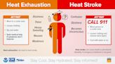 Know the difference between life-threatening heat exhaustion and heat stroke