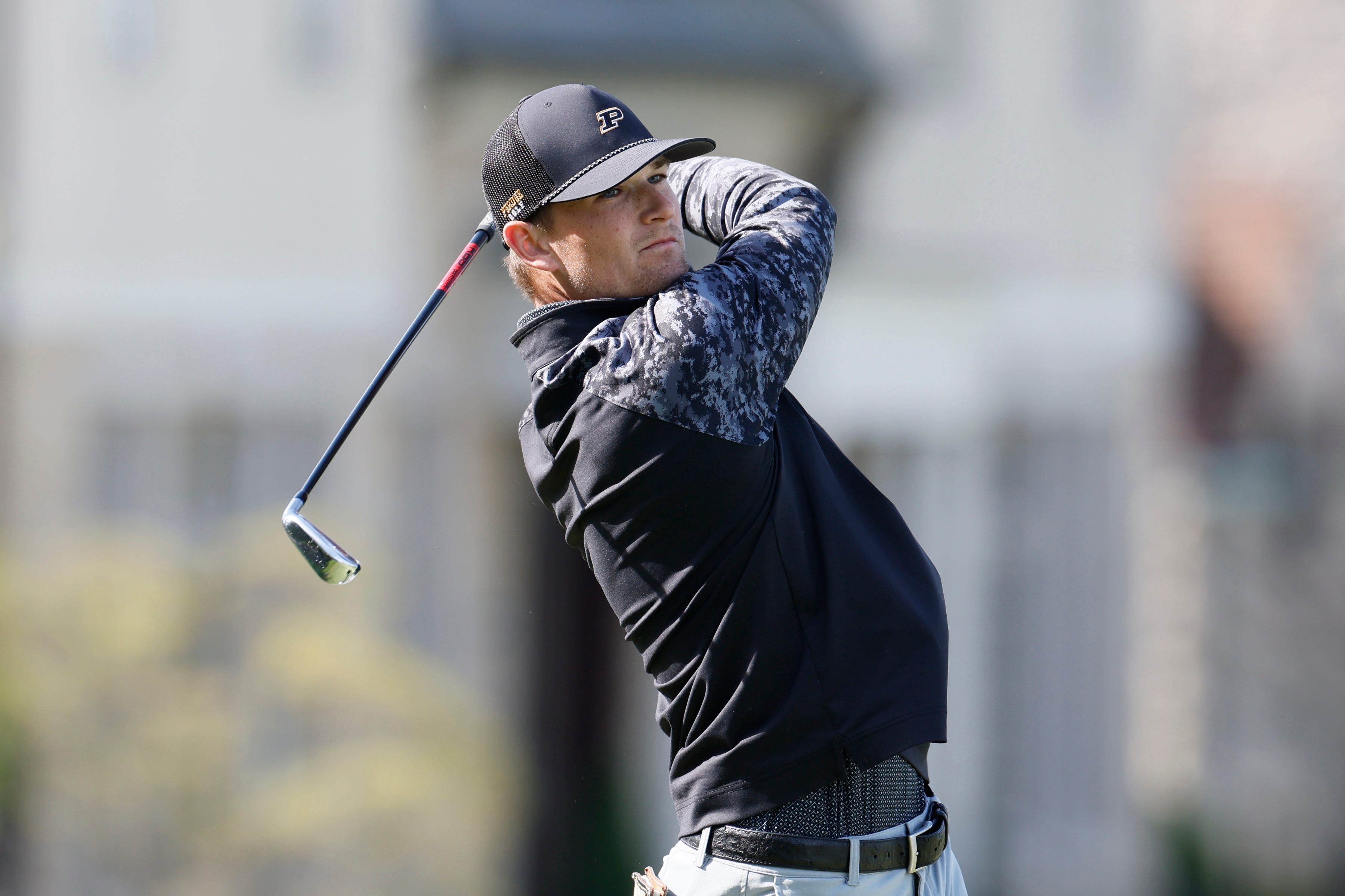 Soon to be pro Herman Sekne trying to get Purdue golf to NCAA Championships