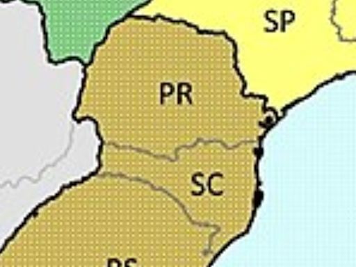 Paraná perderá território para Santa Catarina e mapa mudará em 2025