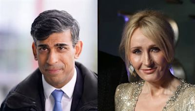 Rishi Sunak defiende a JK Rowling ante la polémica por la nueva ley escocesa