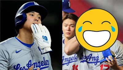 MLB／爽坐板凳嗑瓜子！大谷翔平→「大谷躺平」網笑：吃瓜群眾