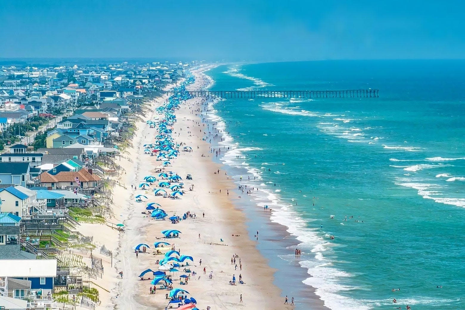 The Shibumi Shade Has Cast Its Shadow Over North Carolina Beaches This Summer. And It’s Only Going to Spread.