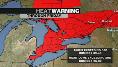 Heat dome will bring scorching temperatures to Toronto starting today. Here is why it is likely to get worse